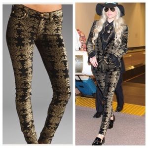 7 for All Mankind jacquard skinny pant
